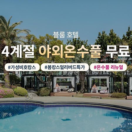 Bloom Hotel Jeju Esterno foto